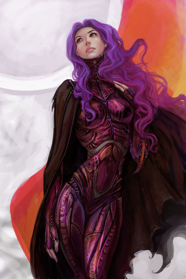 fantasy digital art work anndr kusuriuri illustration photoshop 7
